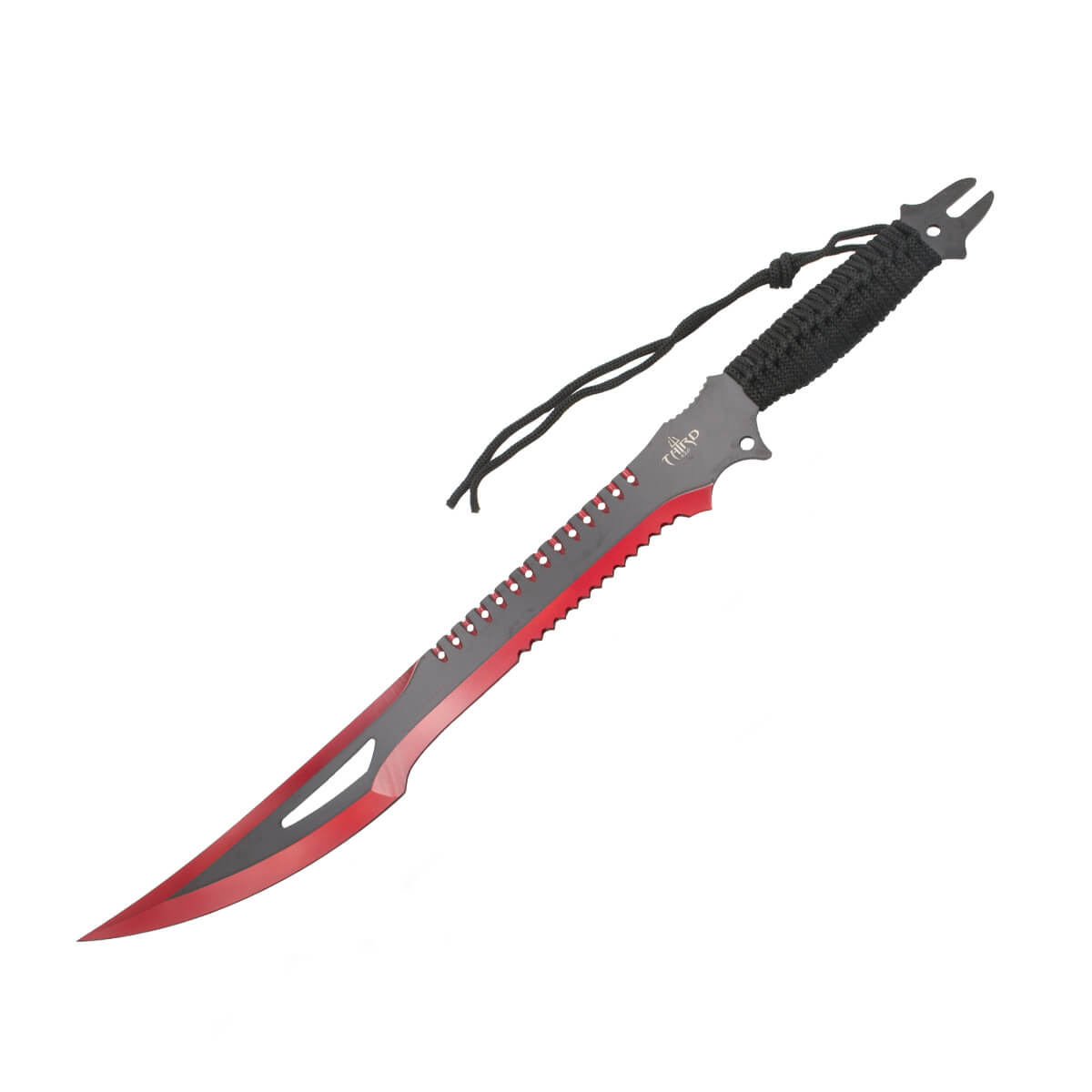 Große 63,5 cm lange Rohrschneider-Machete mit schwarzer Klinge un...