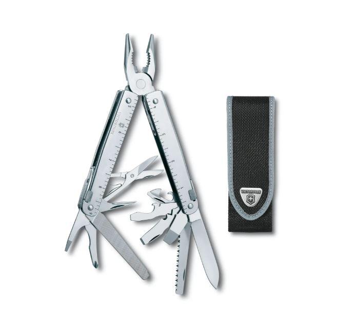 Victorinox Swiss Tool X Mehrzweckzange mit schwarzer Nylonscheide