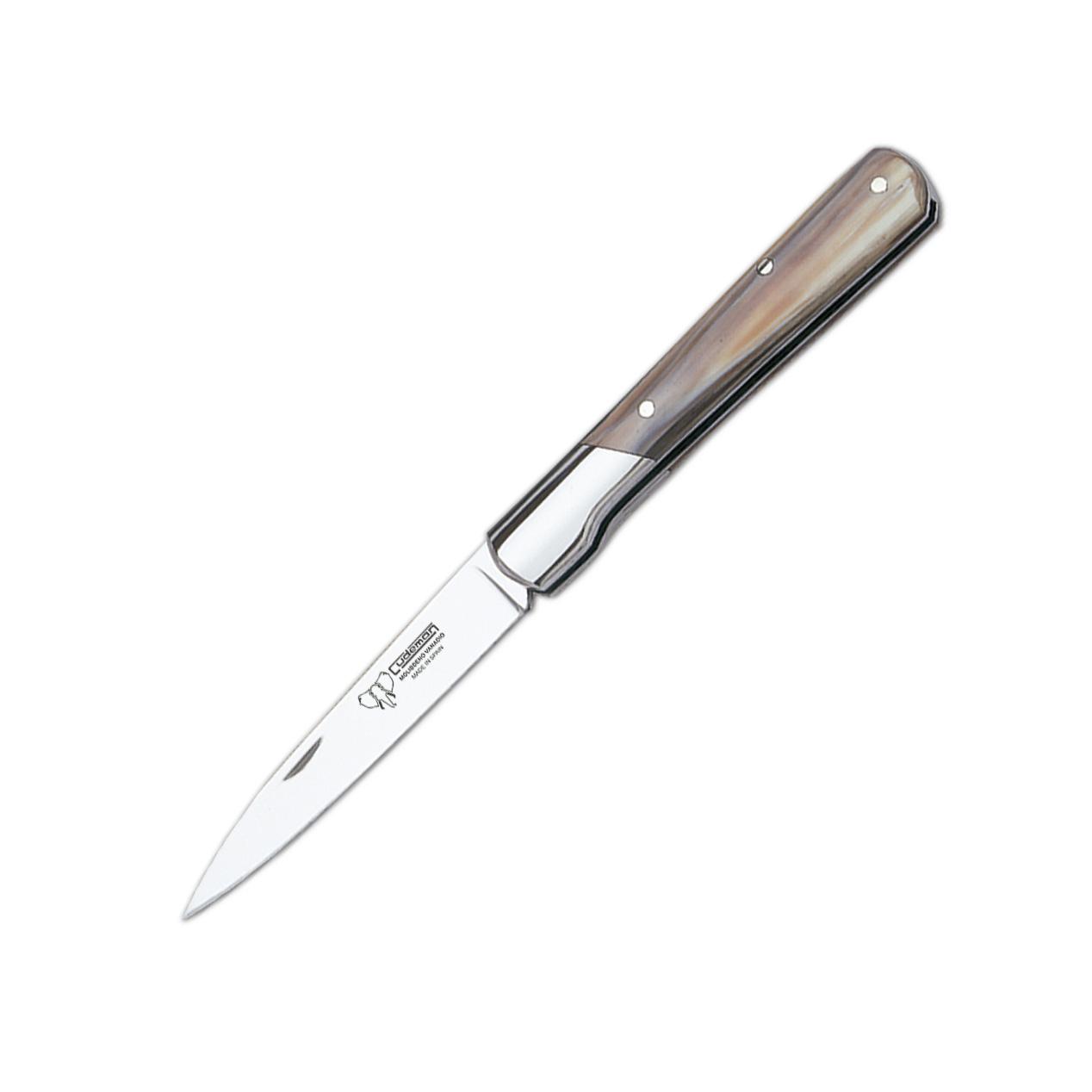 Canivete Cudeman Vendetta stiletto com reforço. Cabo de chifre de...