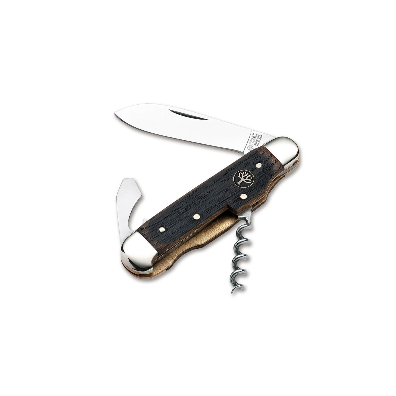 Böker Wine Knife Taschenmesser mit Klinge aus Stahl