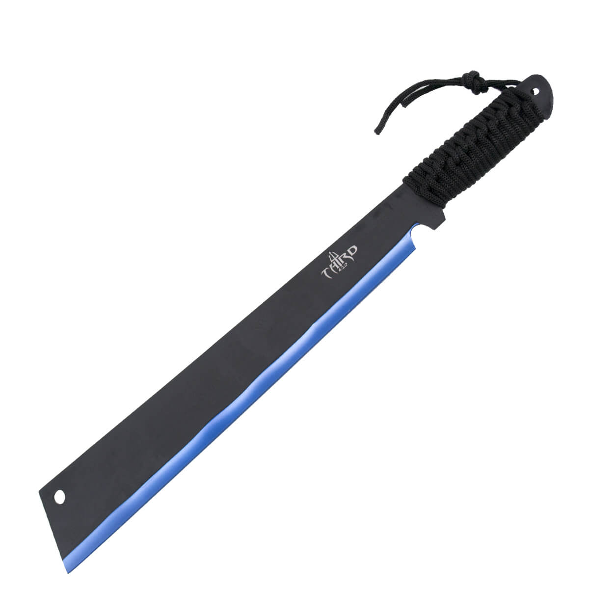 Machete Third mit schwarzem Seil und schwarzem klinge mit einer b...