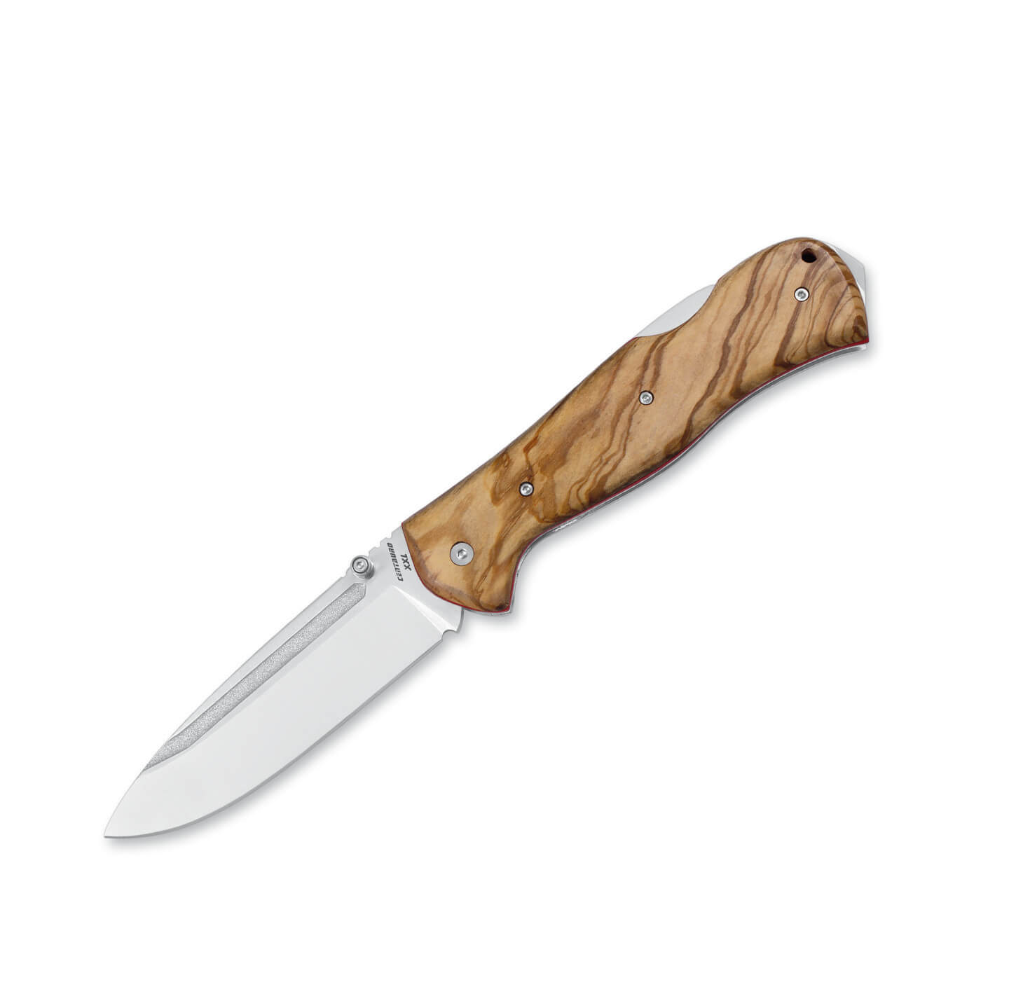 Couteau de poche Nieto Centauro XXL avec manche en bois d'olivier