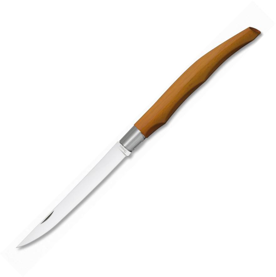 Couteau de poche Jamonera avec manche en bois, serrure girolock e...