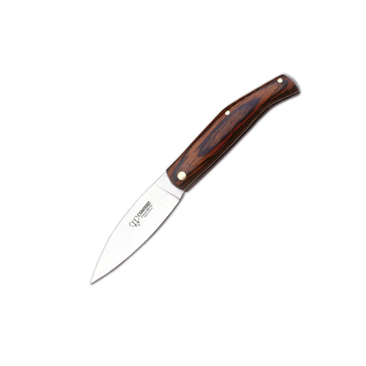 Couteau de poche Cudeman. Mangue stamina rouge. 7cm. Fourreau en ...
