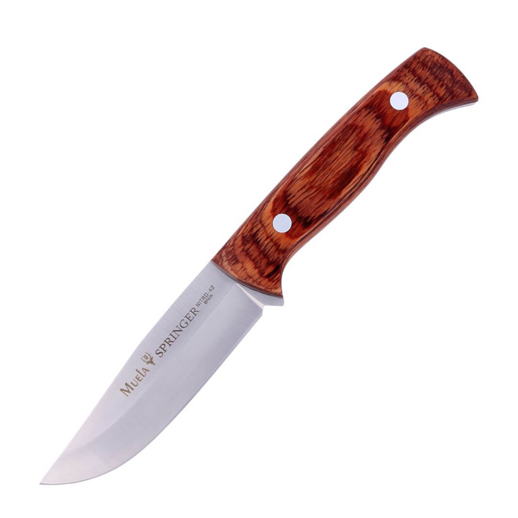 Muela Springer cuchillo táctico y bushcraft con hoja de acero Nit...