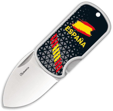 Canif Espagne 3D, avec clip et lame de 4cm