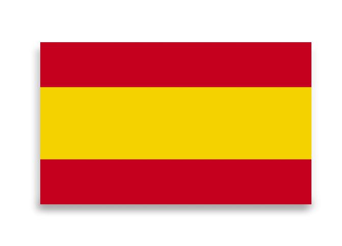 Grande gota Barbaric de adesivo de cera da bandeira da Espanha se...