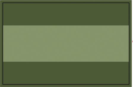 Patch verde Espanha 7,5 x 5 cm com velcro