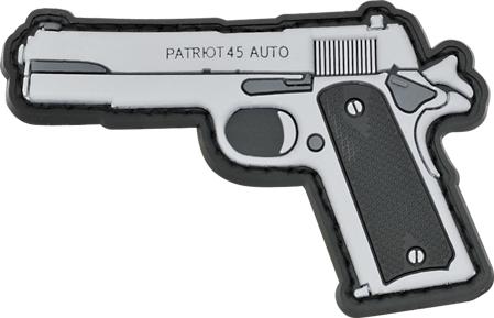 Remendo de velcro de borracha para pistola automática Patriot 45 ...
