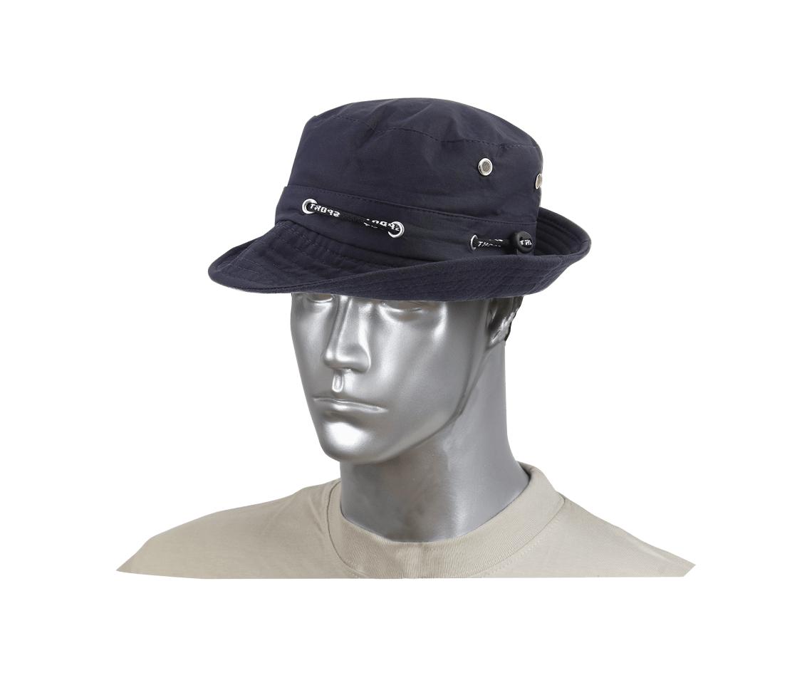 Chambergo de poliéster de color negro de talla única