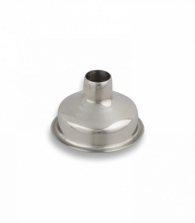 Funil de 3,2 cm de diâmetro para frascos de quadril, feito de aço...