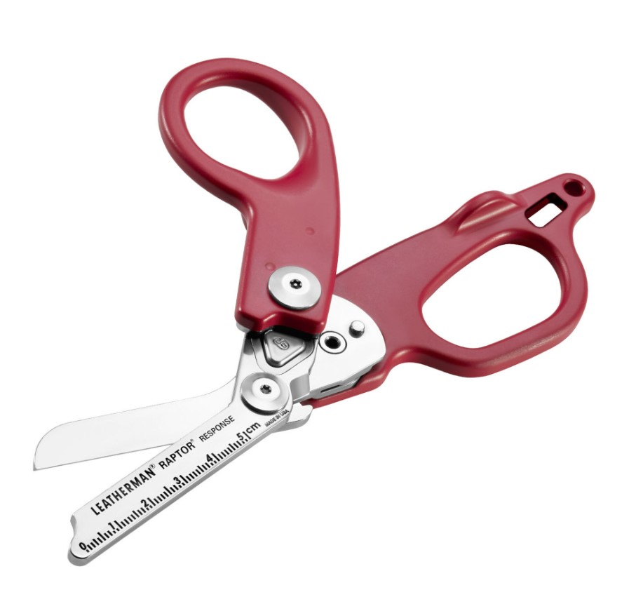 Leatherman Raptor Response Multitool Ciseaux avec manche bordeaux
