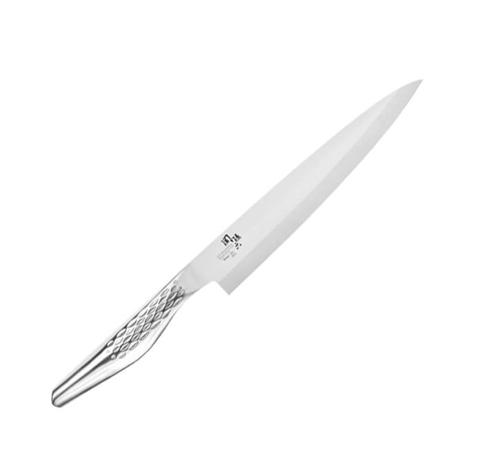 Cuchillo japones Kai Yanagiba Seki Magoroku Shoso con hoja de 21 ...