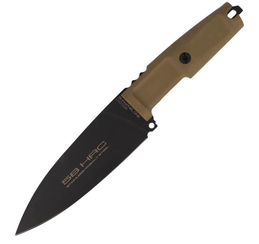 Cuchillo táctico Extrema Ratio Shrapnel one Black con hoja de 157...