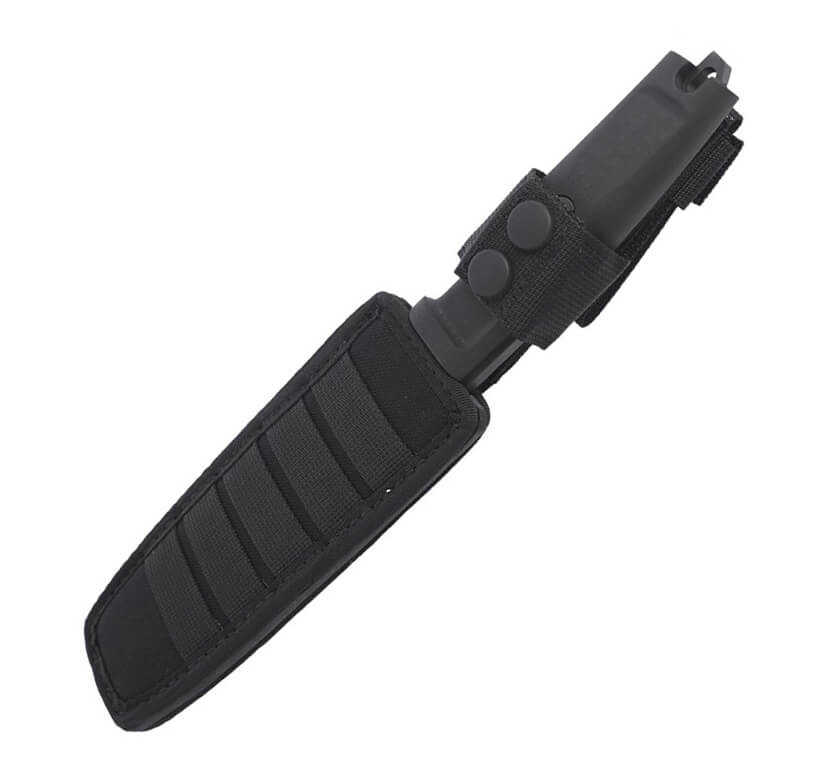 Cuchillo militar Extrema Ratio T4000 S Black con hoja de 174 mm