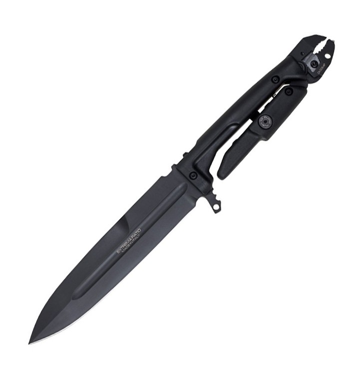 Cuchillo de combate Silente Extrema Ratio con hoja de acero Böhle...