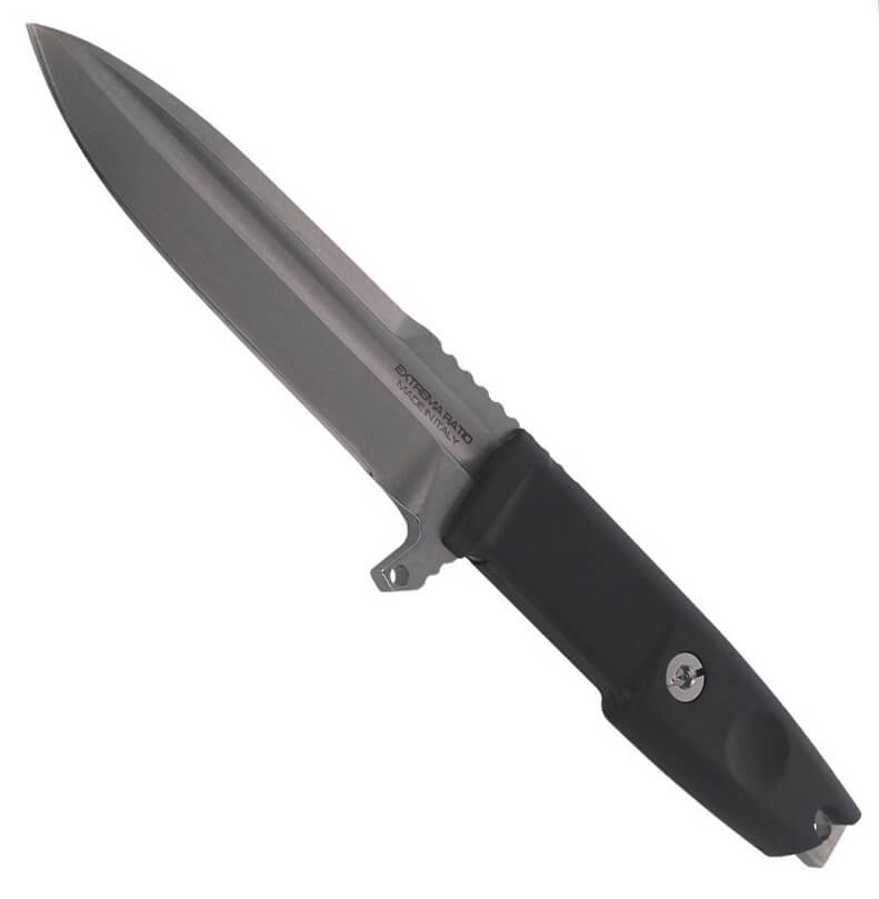 Cuchillo de combate Extrema Ratio Defender 2 Stone Washed con hoja de 118 mm