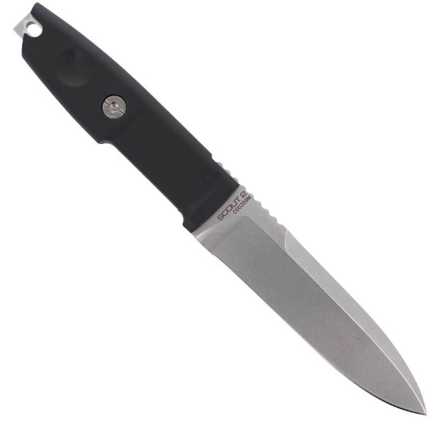 Cuchillo táctico Extrema Ratio Scout 2 Stone Washed con hoja de 11,8 cm. Con funda kydex.