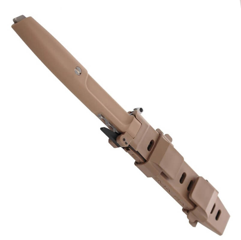 Cuchillo combate Requiem Desert Extrema Ratio con hoja de 11,8 cm de acero Böhler