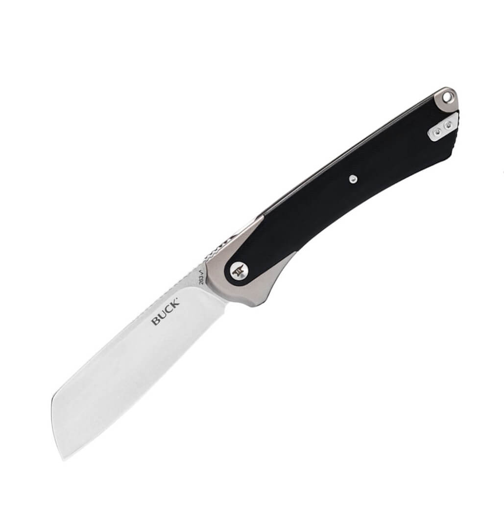 Buck Hiline XL Grey Black 0263GYS1 couteau de poche avec manche e...
