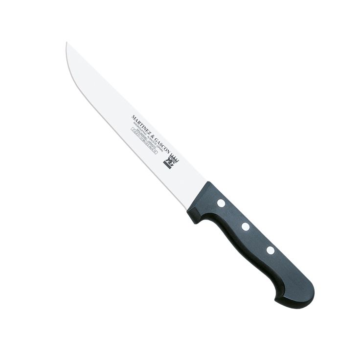 Cuchillo carnicero con hoja de 20 cm y mango de POM Martinez y Ga...