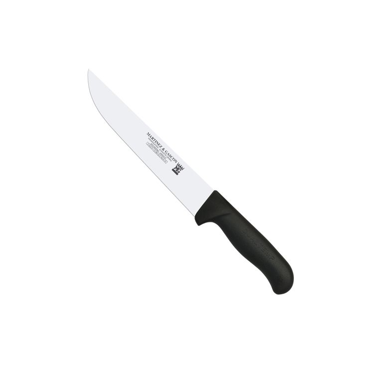 Metzgermesser mit 22,5 cm Klinge und schwarzem Polypropylengriff ...