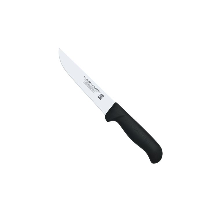 Metzgermesser mit 18 cm Klinge und schwarzem Polypropylengriff Ma...