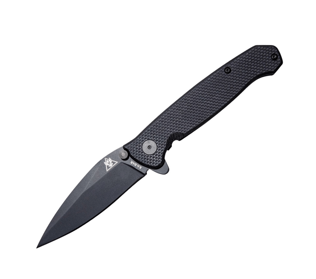 Navaja táctica Ka-Bar TDI Flipper 2490 - Hoja de 9 cm en acero in...
