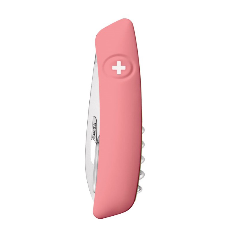 Navaja multiusos Swiza D03 rosa con 11 funciones