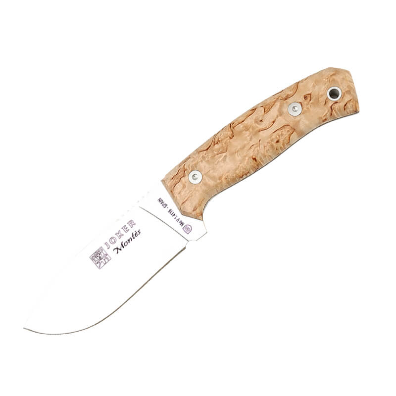 Coltello da caccia Joker Montés con manico in legno di betulla e ...