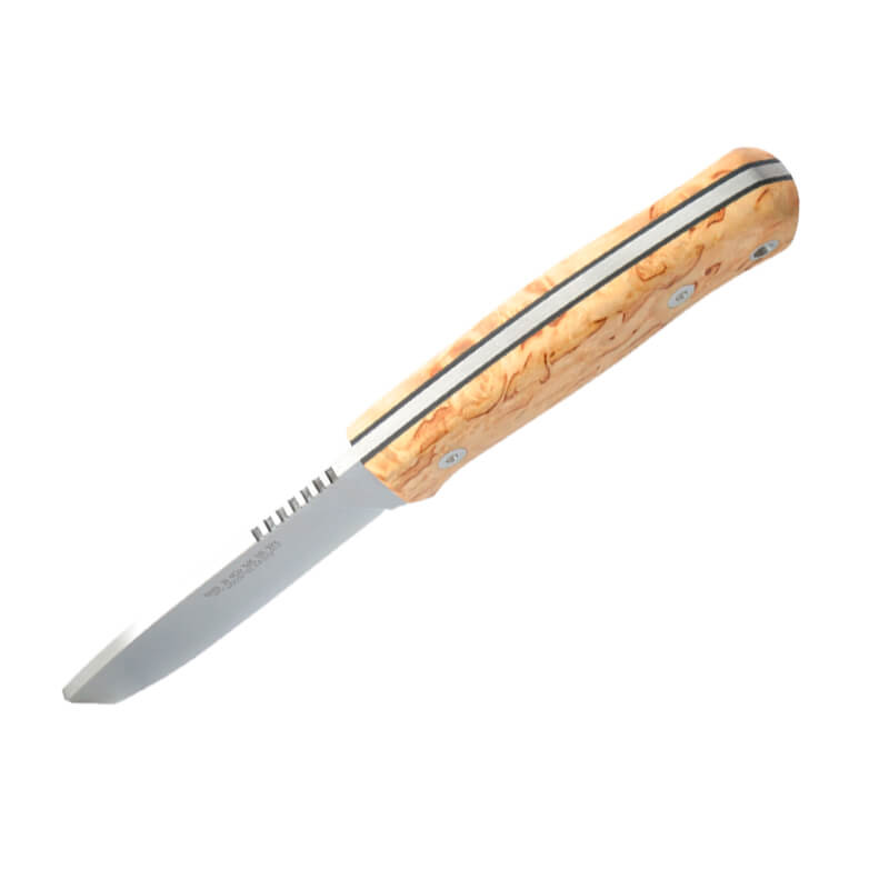 Coltello da caccia Joker Montés con manico in legno di betulla e lama da 10,5 cm