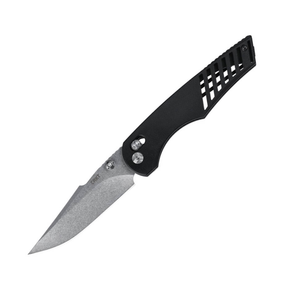 Navaja táctica CRKT Definitive Crossbar lock 3820 con mango de G1...