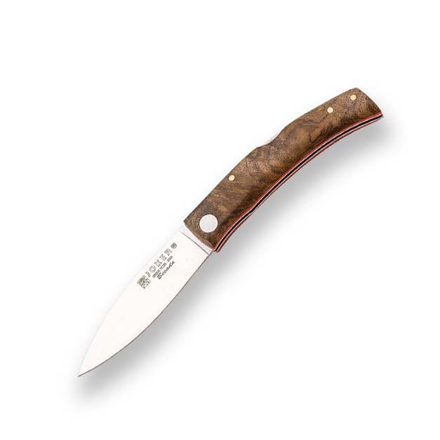 Couteau de poche Joker Becada avec manche en bois de noyer et ser...