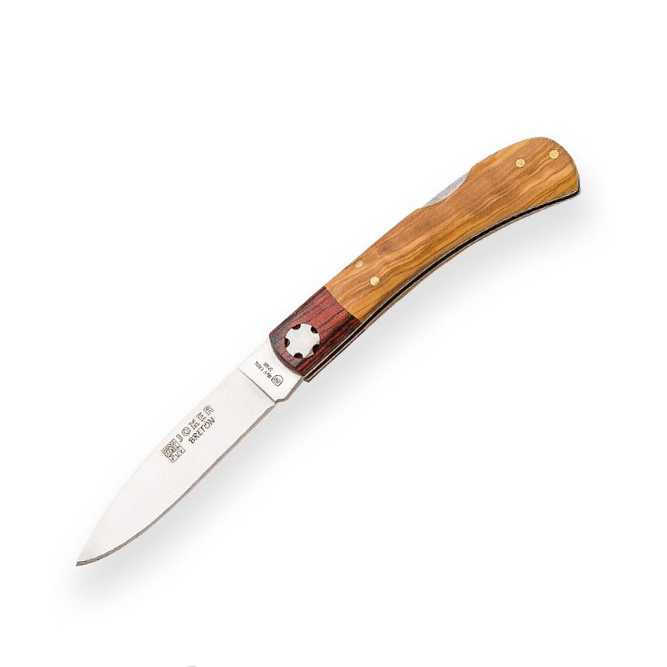 Couteau de poche Joker Bretón avec manche en bois d'olivier et la...