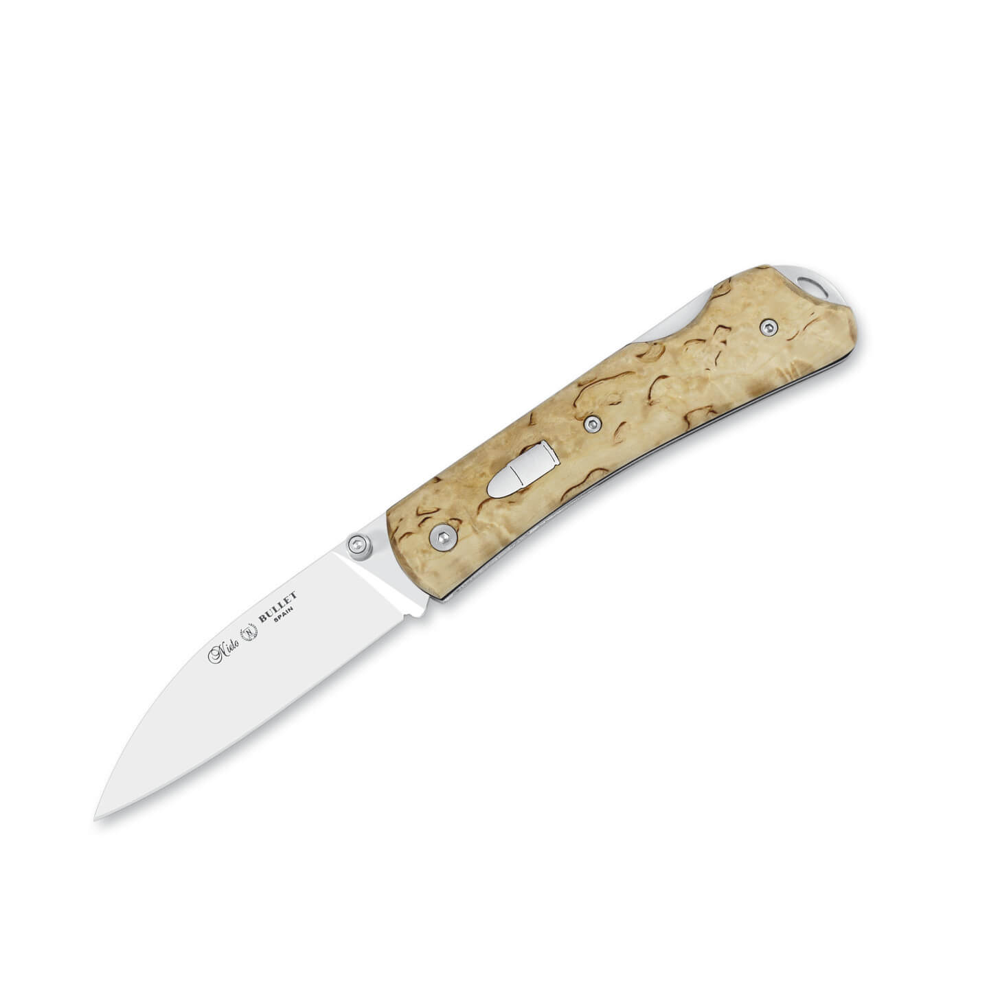 Couteau de poche Nieto Bullet avec manche en fibre de carbone et ...