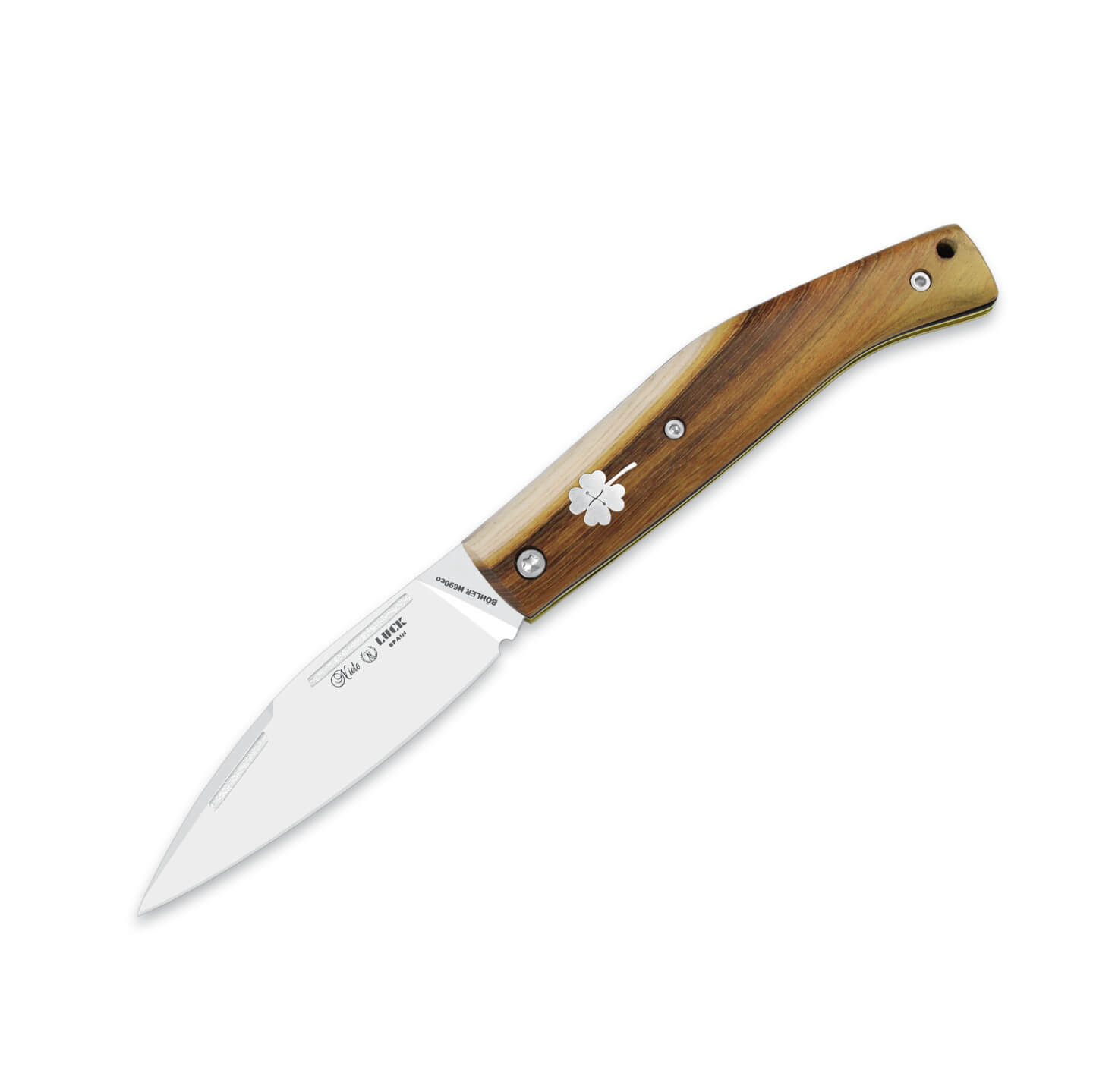 Couteau de poche Nieto Luck avec lame de 8 cm et manche en bois d...