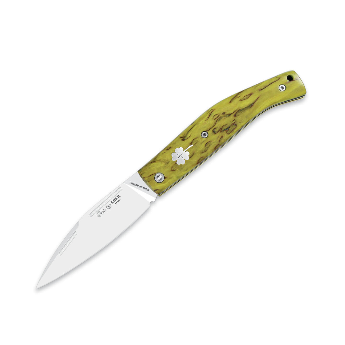 Couteau de poche Nieto Luck avec lame de 8 cm et manche en bois d...