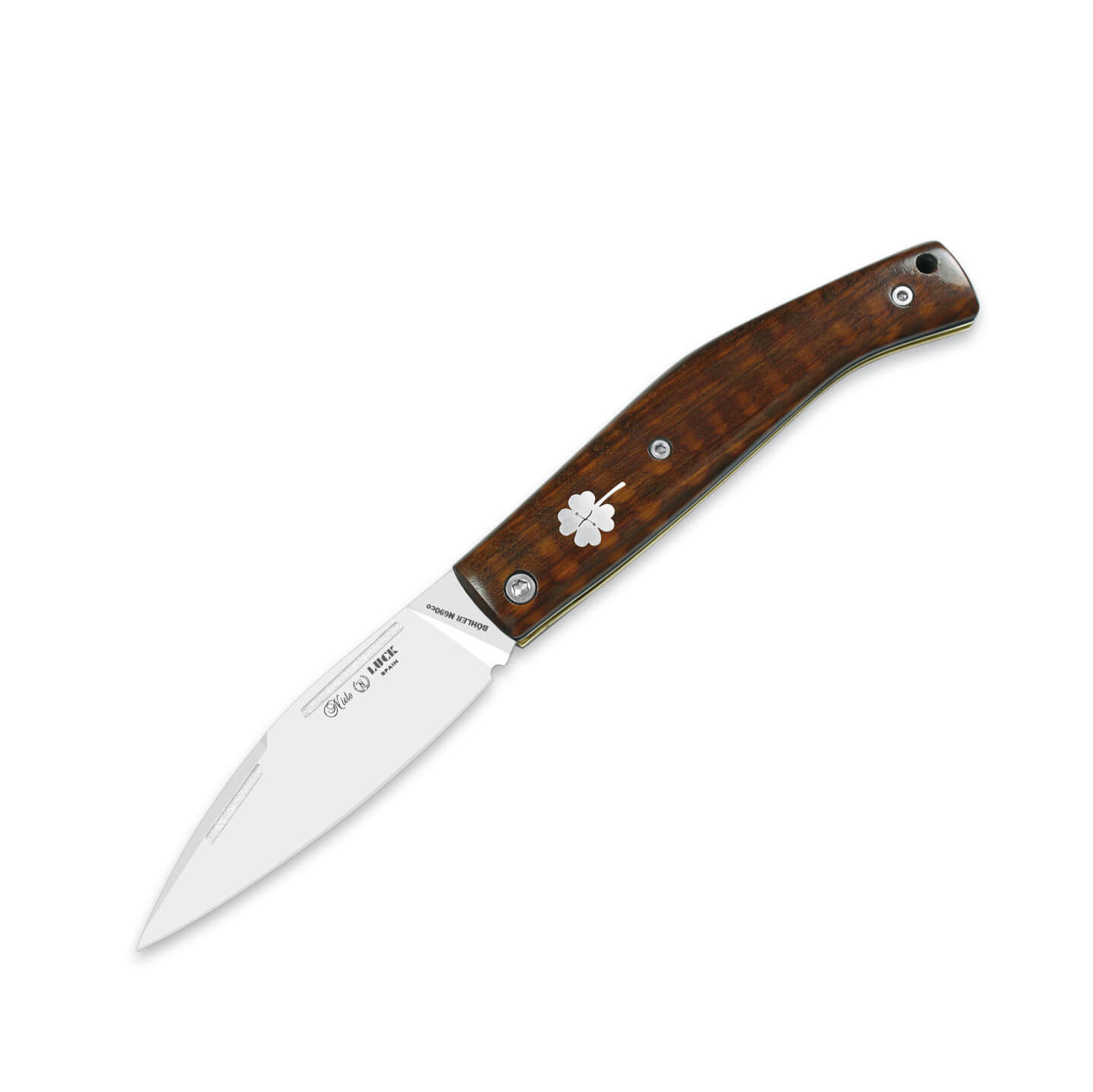 Couteau de poche Nieto Luck avec lame de 8 cm et manche en bois d...