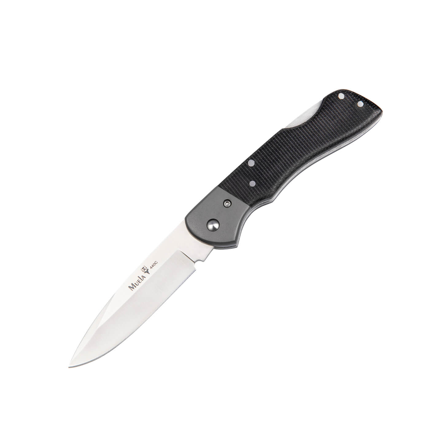 Couteau de poche Muela BX-8GM avec manche en micarta noir et lame...