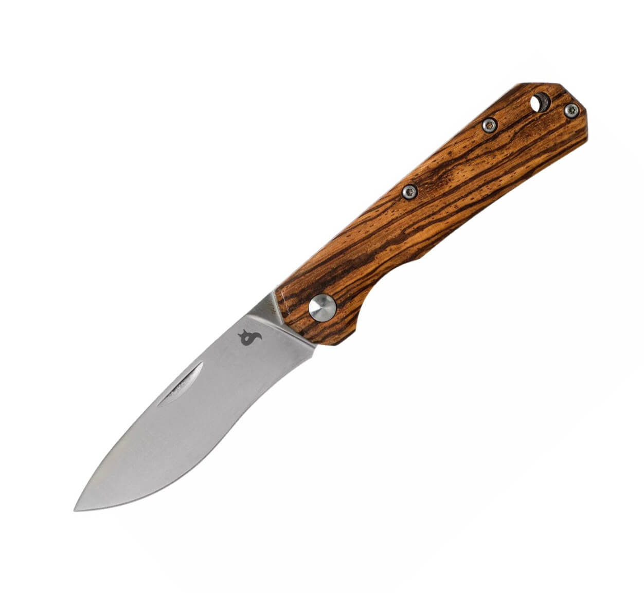 Navaja EDC Black Fox Ciol BF-748ZW con mango de cebrano