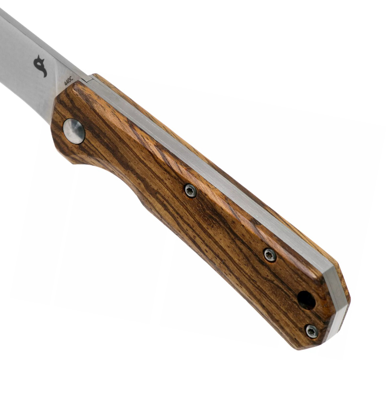 Navaja EDC Black Fox Ciol BF-748ZW con mango de cebrano