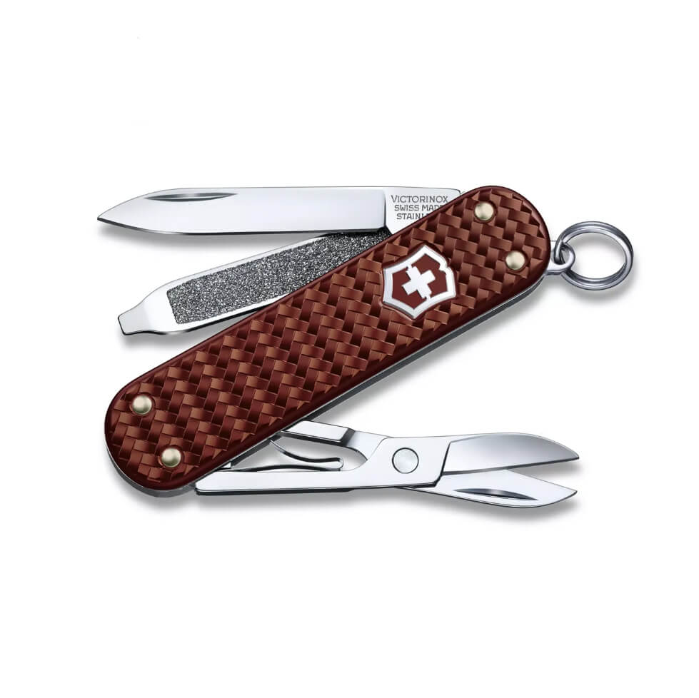 Schweizer Taschenmesser Victorinox Classic SD Precious Alox Braun