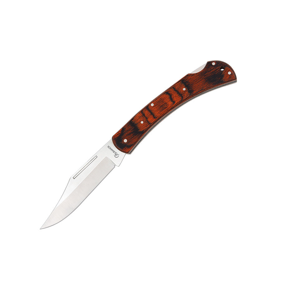 Couteau de poche classique avec manche Stamina et lame de 6 cm av...