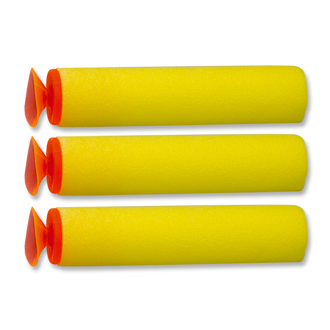 Pack de 3 ventouses en mousse de remplacement