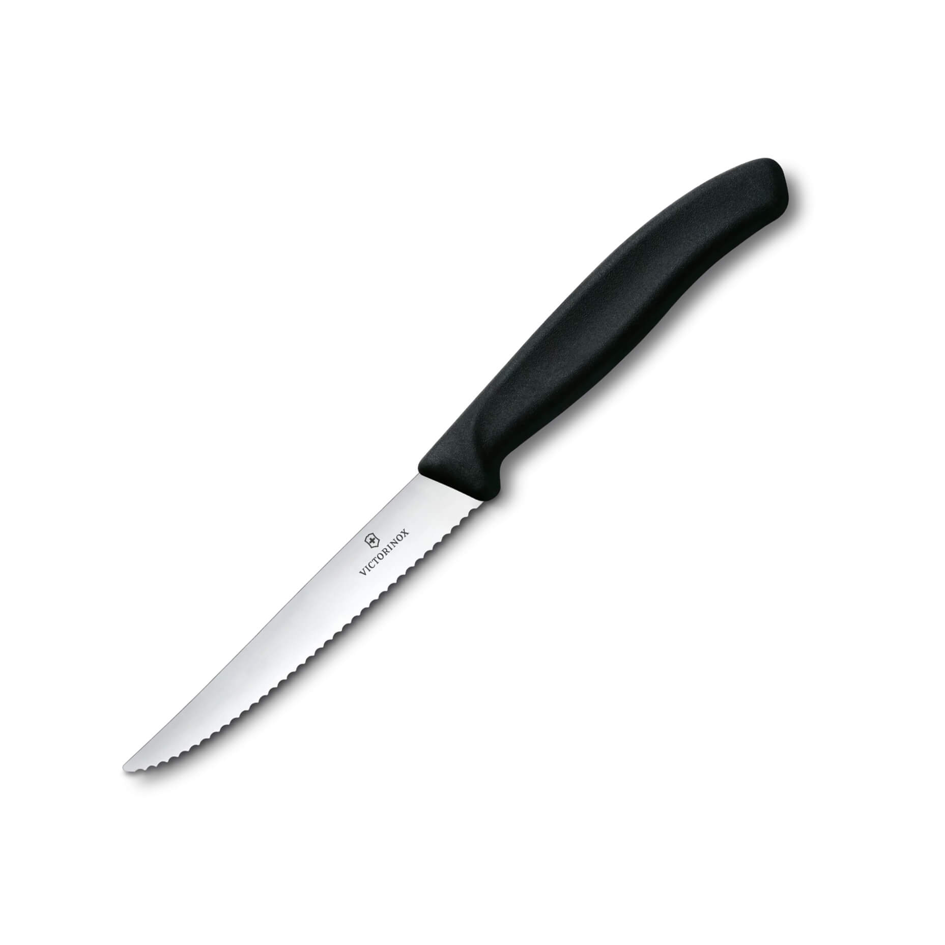 Victorinox Swiss Classic Steak- und Pizzamesser, gezahnter Rand, ...
