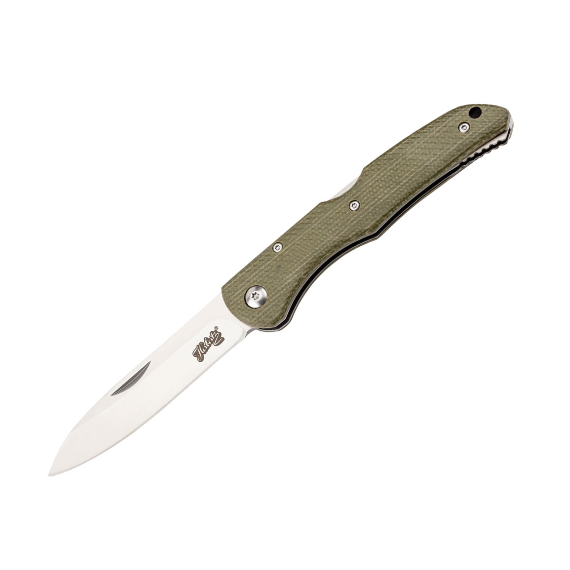 Navaja táctica Herbertz con hoja drop point de 8.9 cm y mango de ...