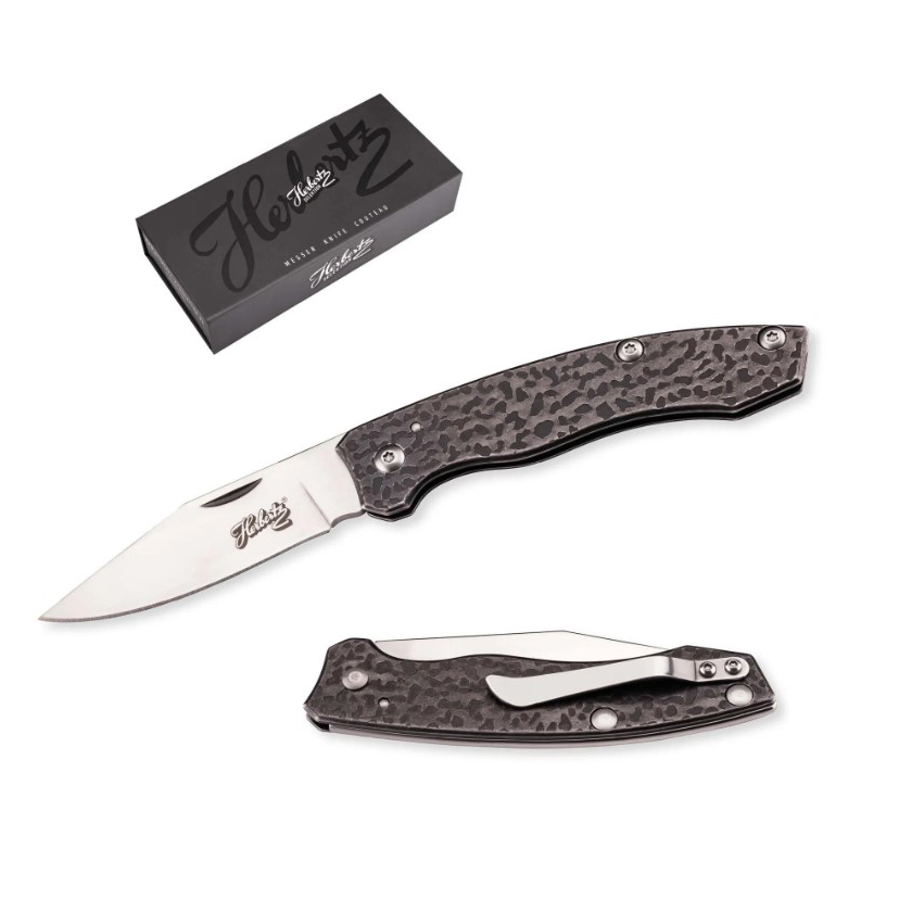 Navaja de bolsillo de acero inoxidable con hoja de 8 cm