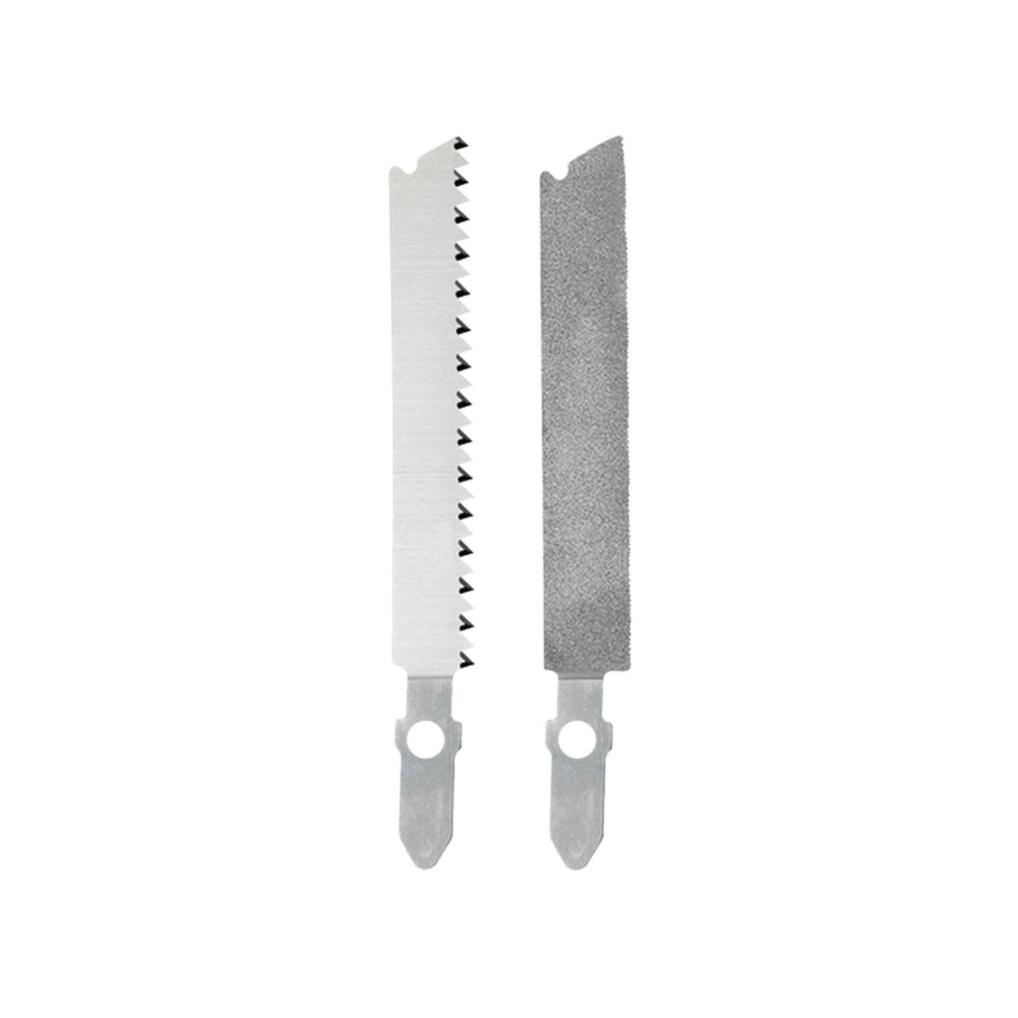 Serra e lima para Leatherman Surge. Fabricada em aço inoxidável.