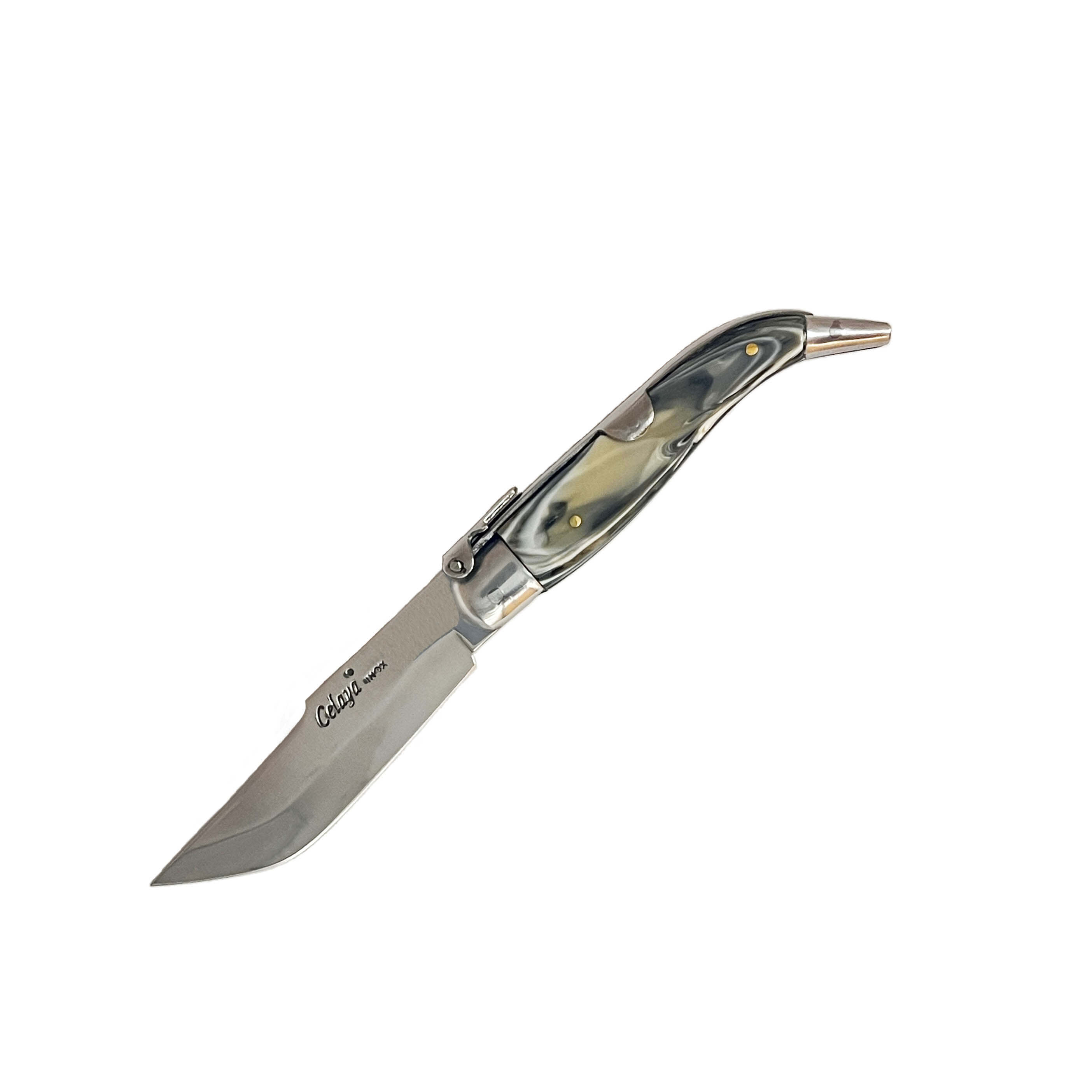 Klassisches Albacete-Taschenmesser mit einer 8 cm langen Klinge a...