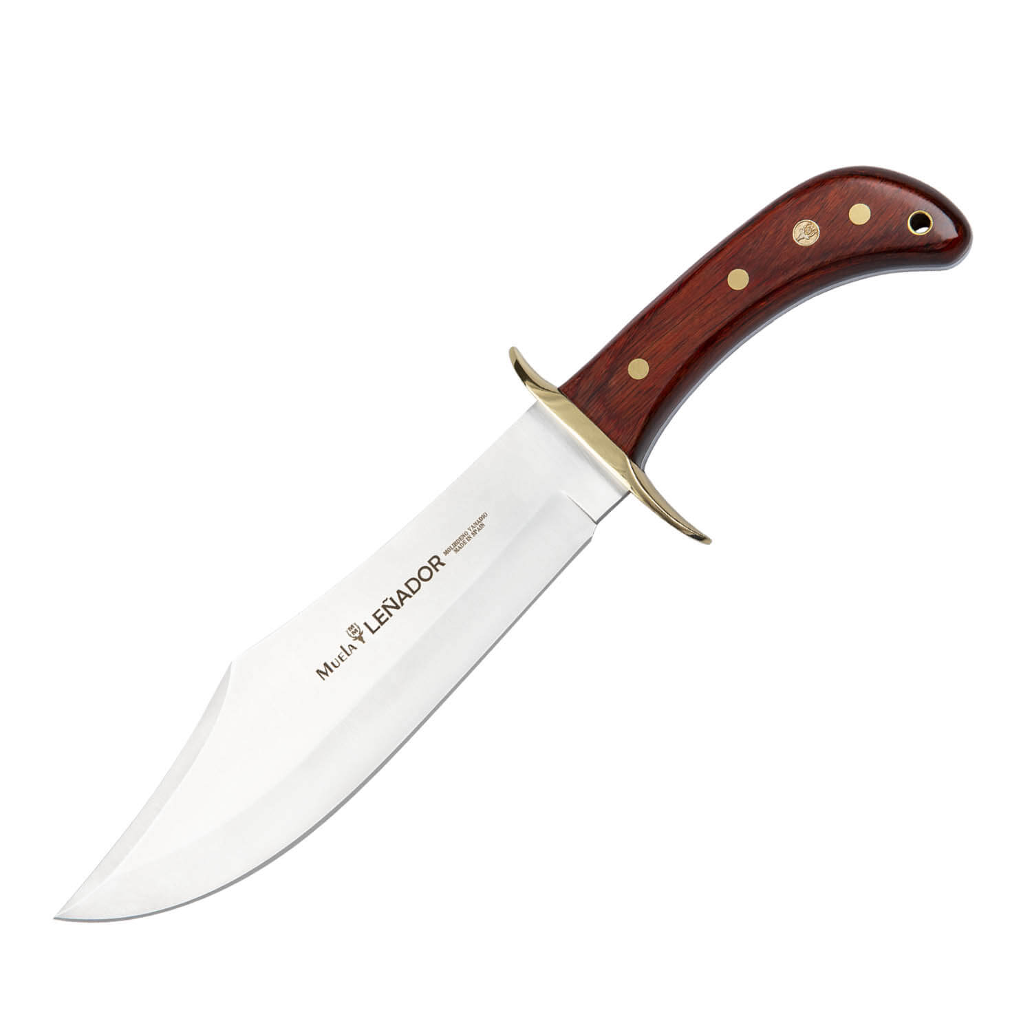 Cuchillo de caza Muela Leñador con hoja de 25 cm y mango de mader...